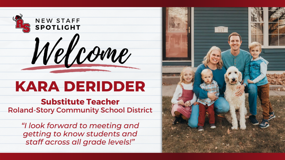 Staff Spotlight Kara DeRidder Elementary School